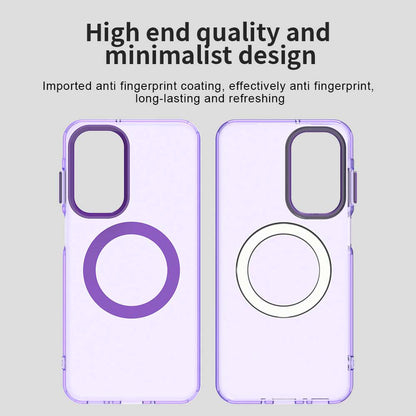 Etui MagSafe do Samsung Galaxy A27 5G, Techsuit, CandyCase, Fioletowy
