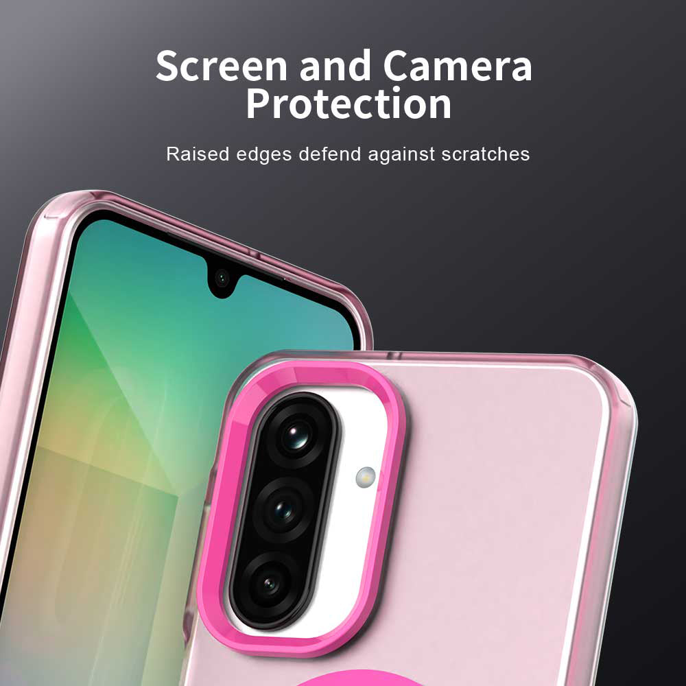Etui MagSafe do Samsung Galaxy A27 5G, Techsuit, CandyCase, Różowe