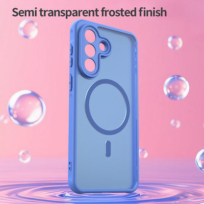 Etui MagSafe do Samsung Galaxy A27 5G, Techsuit, HaloFrost II, Niebieskie