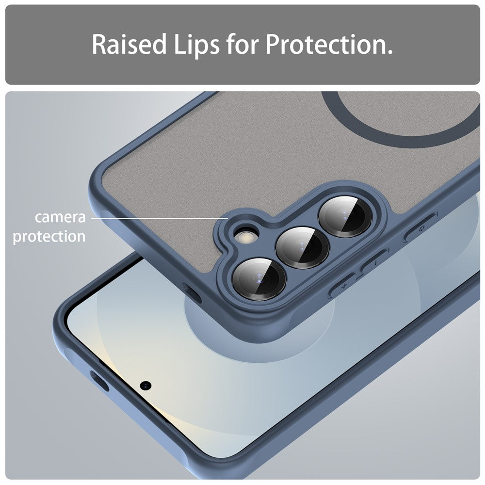Etui MagSafe do Samsung Galaxy A27 5G, Techsuit, HaloFrost II, Granatowy