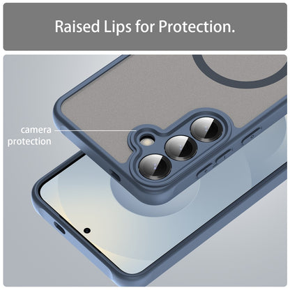 Etui MagSafe do Samsung Galaxy A27 5G, Techsuit, HaloFrost II, Granatowy