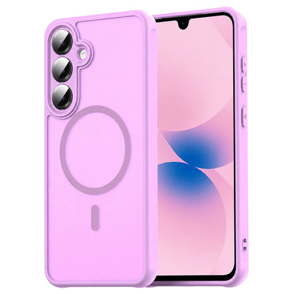 Etui MagSafe do Samsung Galaxy A27 5G, Techsuit, HaloFrost II, Różowe