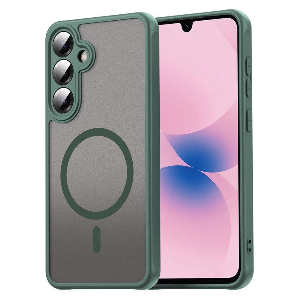 Etui MagSafe do Samsung Galaxy A27 5G, Techsuit, HaloFrost II, Zielony