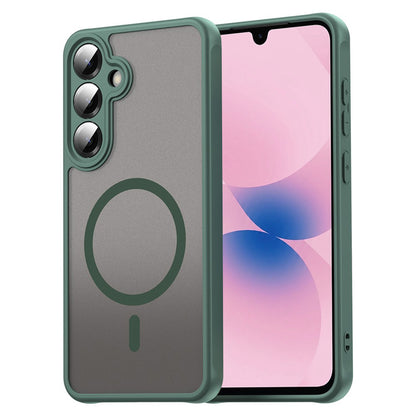 Etui MagSafe do Samsung Galaxy A27 5G, Techsuit, HaloFrost II, Zielony