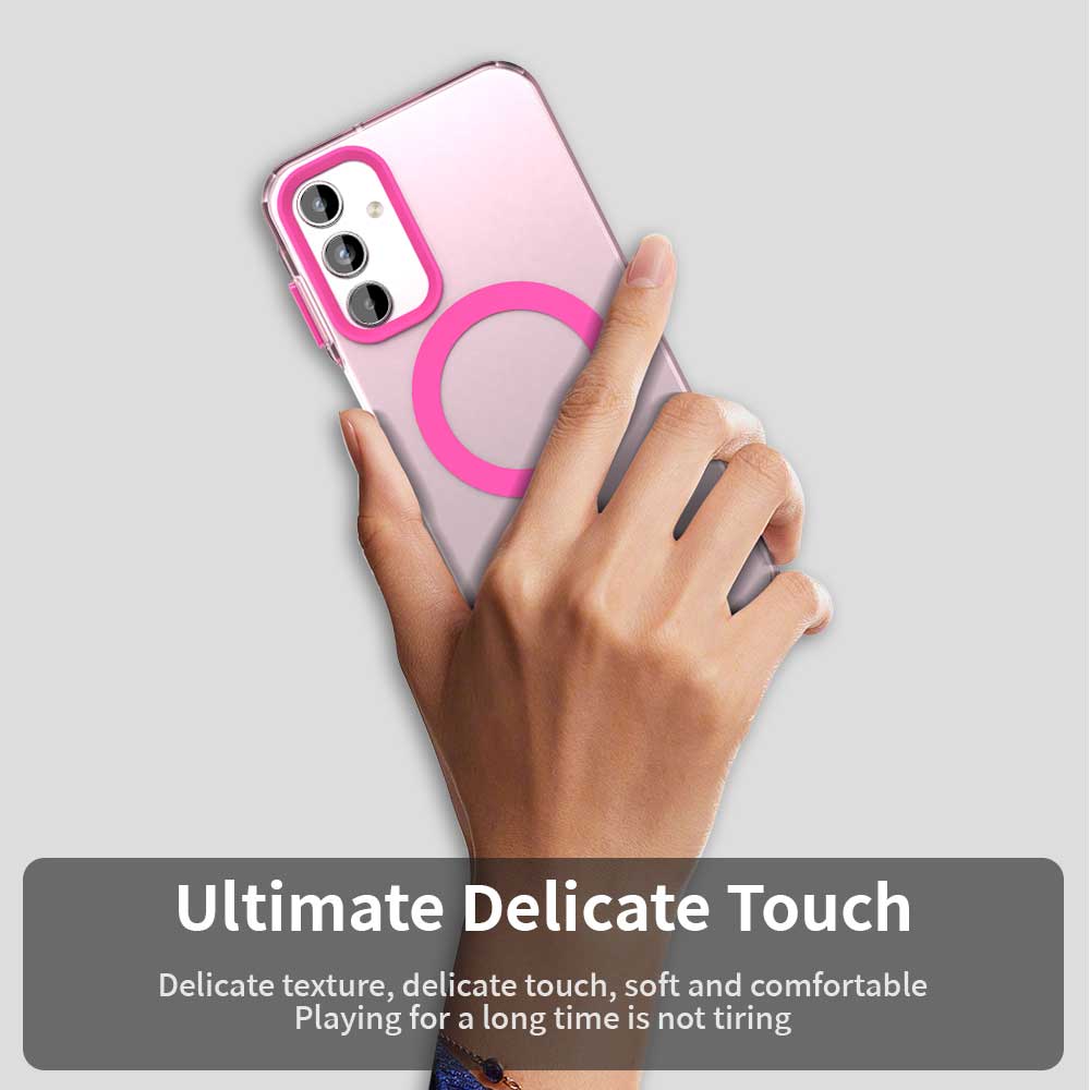 Etui MagSafe do Samsung Galaxy A35 5G A356, Techsuit, CandyCase, Różowe