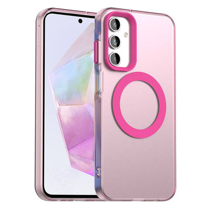 Etui MagSafe do Samsung Galaxy A35 5G A356, Techsuit, CandyCase, Różowe