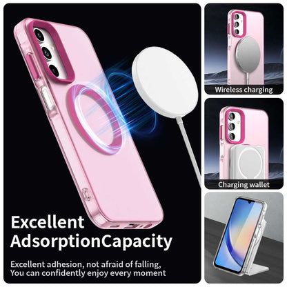 Etui MagSafe do Samsung Galaxy A35 5G A356, Techsuit, CandyCase, Różowe