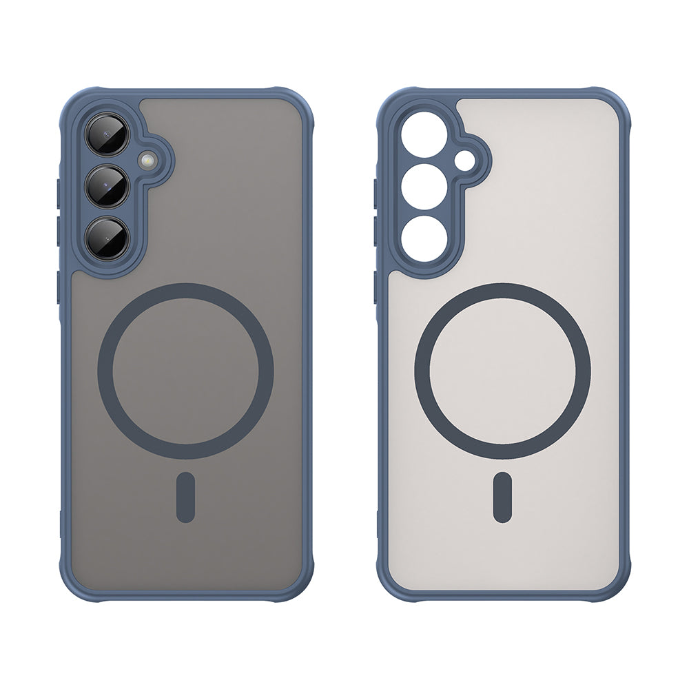 Etui MagSafe do Samsung Galaxy A35 5G A356, Techsuit, HaloFrost II, Granatowy