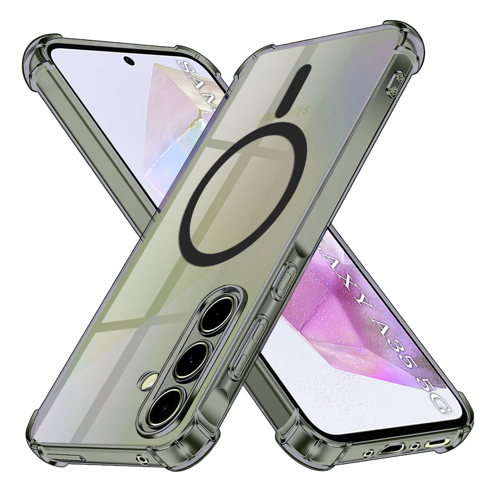 Etui MagSafe do Samsung Galaxy A35 5G A356, Techsuit, Shockproof Clear, Dymne