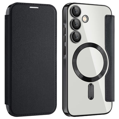 Etui MagSafe do Samsung Galaxy A35 5G A356, Techsuit, SmartMag Book, czarne