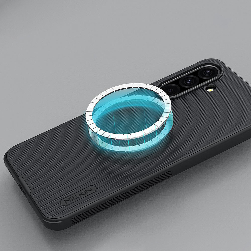 Etui MagSafe do Samsung Galaxy A36 A366, Nillkin, Super Shield Pro, Czarny