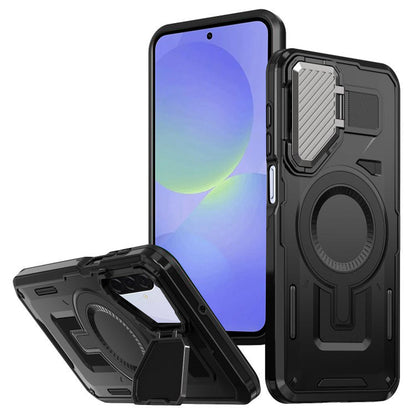 Etui MagSafe do Samsung Galaxy A36 A366, Techsuit, CamVault, czarne