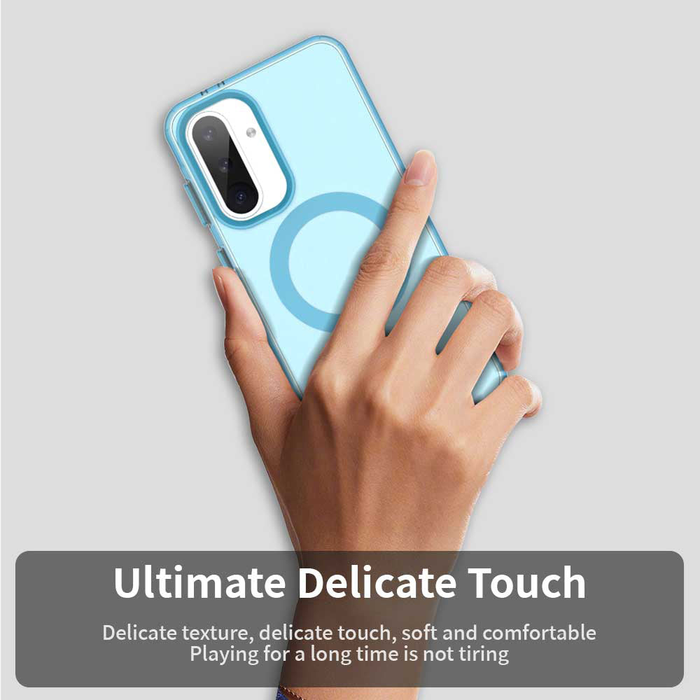 Etui MagSafe do Samsung Galaxy A36 A366, Techsuit, CandyCase, Niebieskie