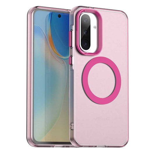 Etui MagSafe do Samsung Galaxy A36 A366, Techsuit, CandyCase, Różowe