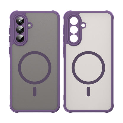 Etui MagSafe do Samsung Galaxy A36 A366, Techsuit, HaloFrost II, Fioletowy