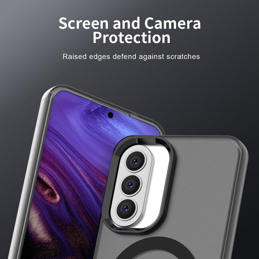 MagSafe Case for Samsung Galaxy A37 5G, Techsuit, CandyCase, Black