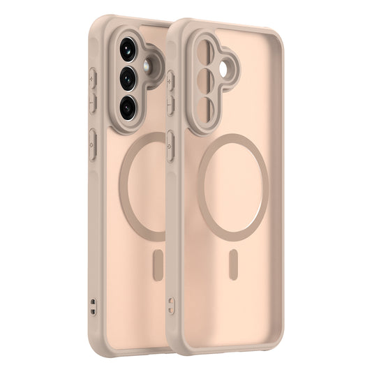 Etui MagSafe dla Samsung Galaxy A37 5G, Techsuit, HaloFrost II, Złote