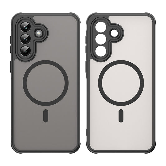 Etui MagSafe dla Samsung Galaxy A37 5G, Techsuit, HaloFrost II, Czarne