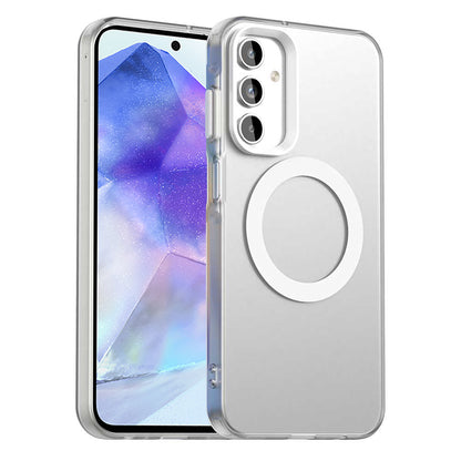 Etui MagSafe do Samsung Galaxy A55 5G A556, Techsuit, CandyCase, Białe