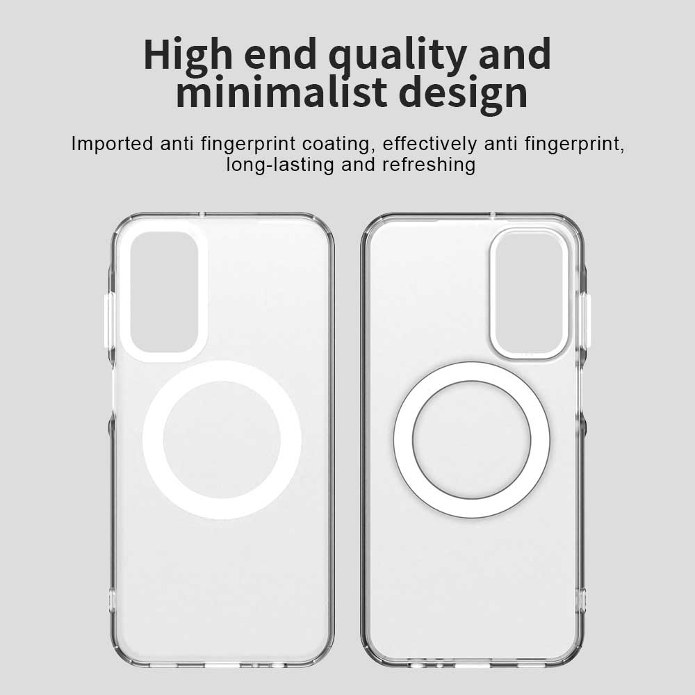 Etui MagSafe do Samsung Galaxy A55 5G A556, Techsuit, CandyCase, Białe