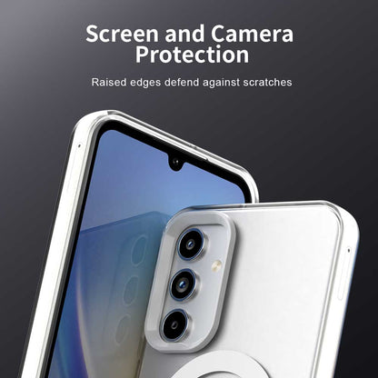 Etui MagSafe do Samsung Galaxy A55 5G A556, Techsuit, CandyCase, Białe
