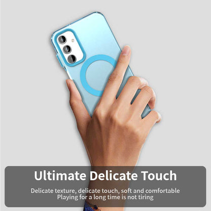 Etui MagSafe do Samsung Galaxy A55 5G A556, Techsuit, CandyCase, Niebieskie