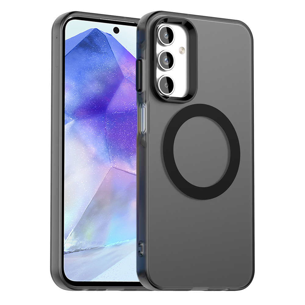 Etui MagSafe do Samsung Galaxy A55 5G A556, Techsuit, CandyCase, Czarny