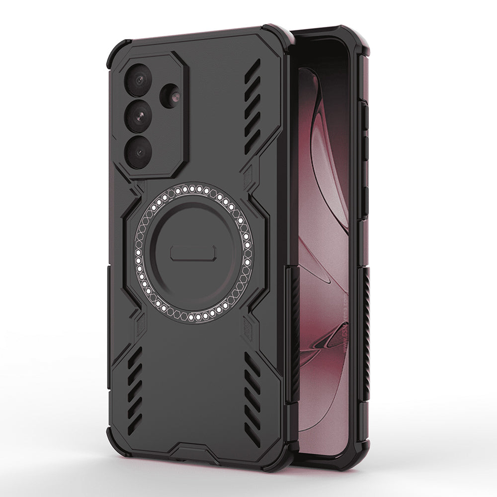 MagSafe Case for Samsung Galaxy A56 A566, Techsuit, ArmorMag, Black