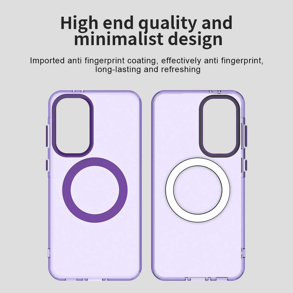 Etui MagSafe do Samsung Galaxy A56 A566, Techsuit, CandyCase, Fioletowy