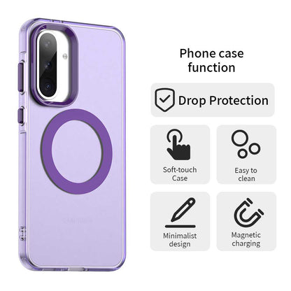 Etui MagSafe do Samsung Galaxy A56 A566, Techsuit, CandyCase, Fioletowy