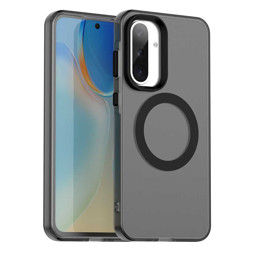 Etui MagSafe do Samsung Galaxy A56 A566, Techsuit, CandyCase, Czarny