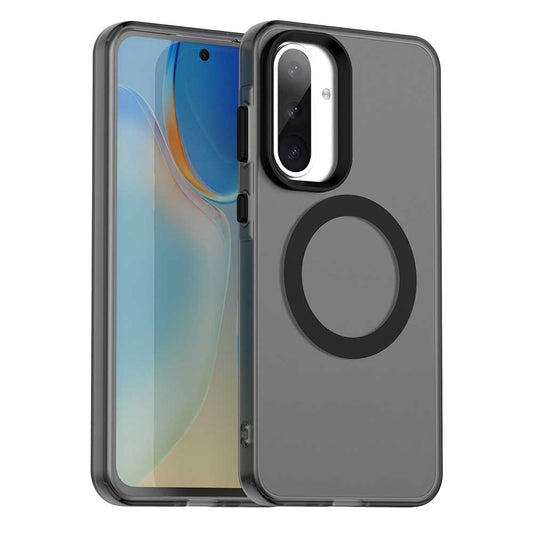 Etui MagSafe do Samsung Galaxy A56 A566, Techsuit, CandyCase, Czarny