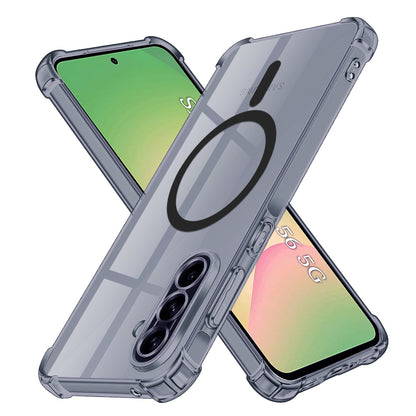Etui MagSafe do Samsung Galaxy A56 A566, Techsuit, Shockproof Clear, Dymne