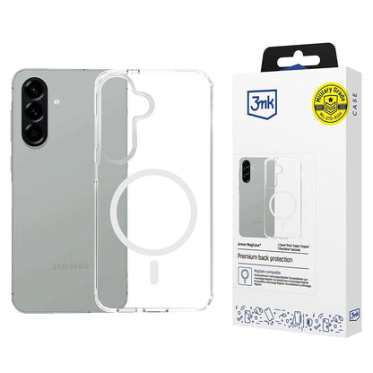 Etui MagSafe dla Samsung Galaxy A57 5G, 3MK, Armor MagCase, Przezroczyste