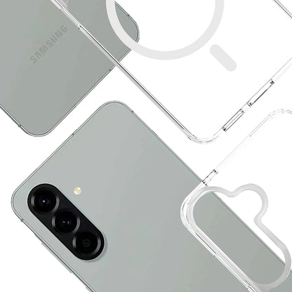 Etui MagSafe dla Samsung Galaxy A57 5G, 3MK, Armor MagCase, Przezroczyste
