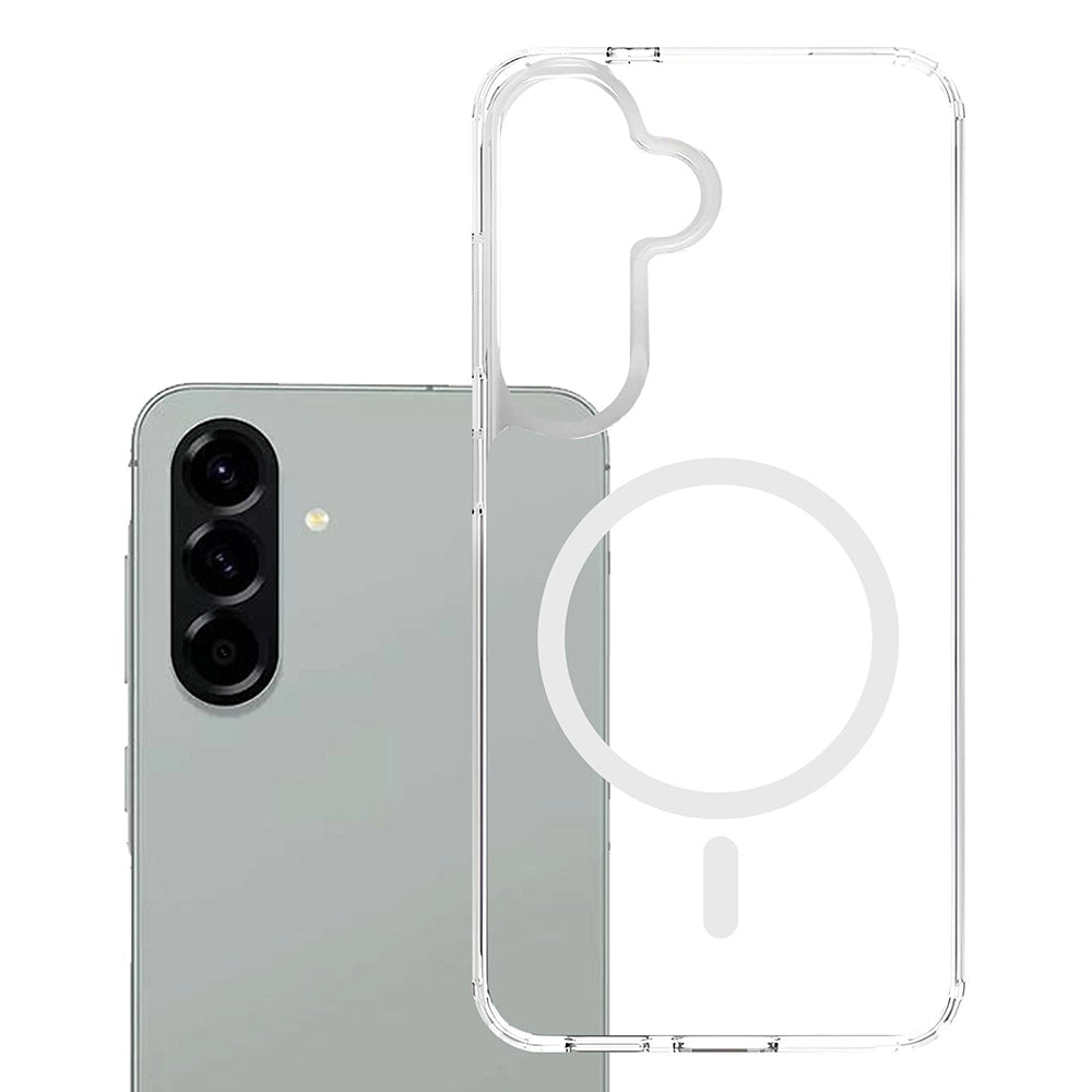 Etui MagSafe dla Samsung Galaxy A57 5G, 3MK, Armor MagCase, Przezroczyste