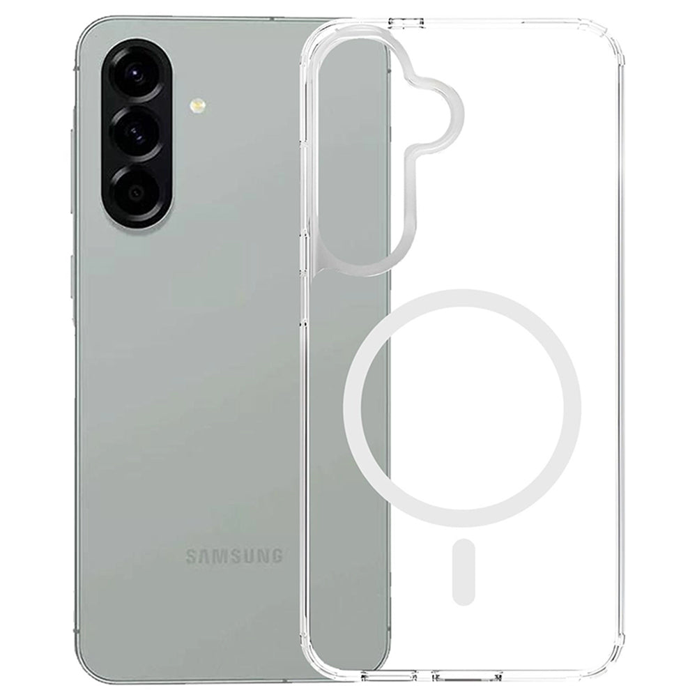 Etui MagSafe dla Samsung Galaxy A57 5G, 3MK, Armor MagCase, Przezroczyste