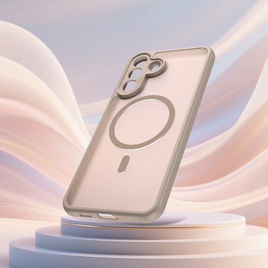 Etui MagSafe dla Samsung Galaxy A57 5G, Techsuit, HaloFrost II, Złote