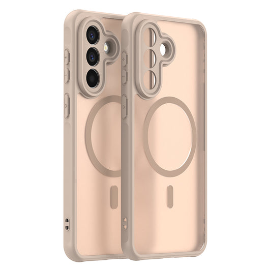 Etui MagSafe dla Samsung Galaxy A57 5G, Techsuit, HaloFrost II, Złote