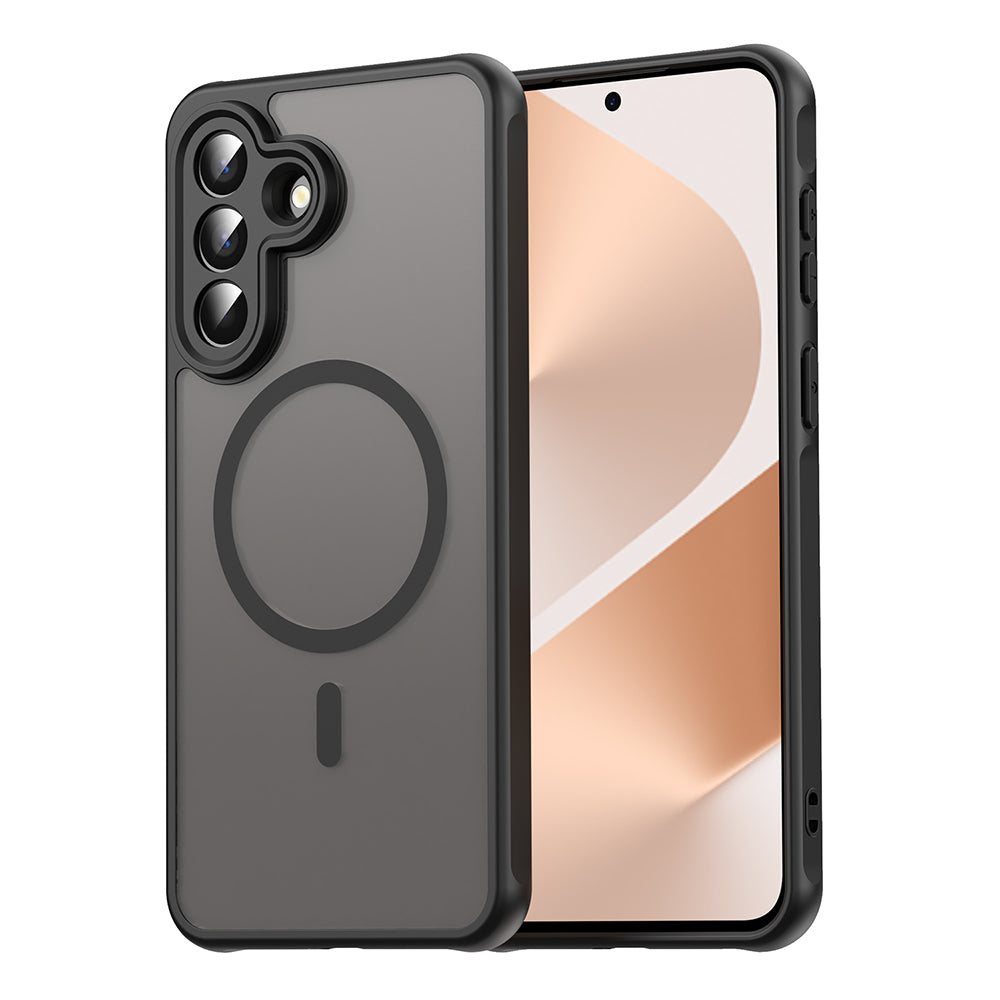 Etui MagSafe dla Samsung Galaxy A57 5G, Techsuit, HaloFrost II, Czarne