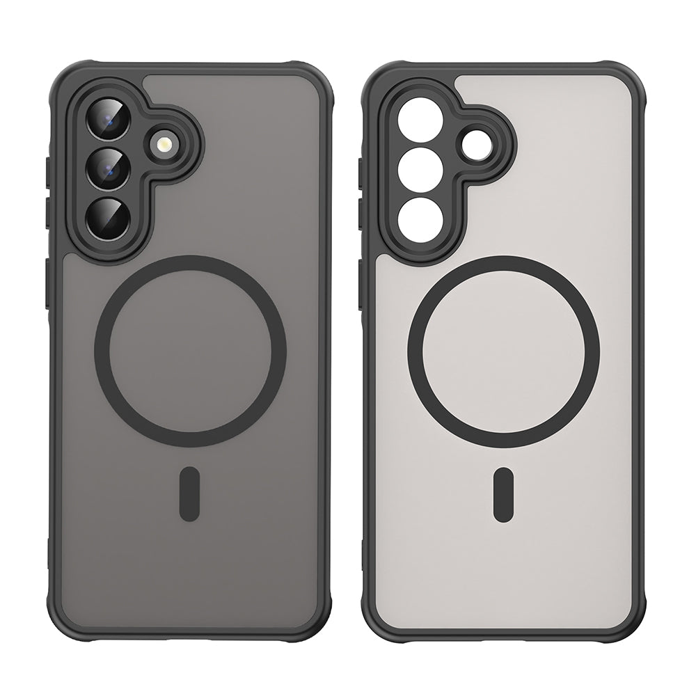 Etui MagSafe dla Samsung Galaxy A57 5G, Techsuit, HaloFrost II, Czarne