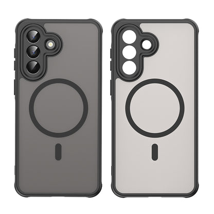 Etui MagSafe dla Samsung Galaxy A57 5G, Techsuit, HaloFrost II, Czarne