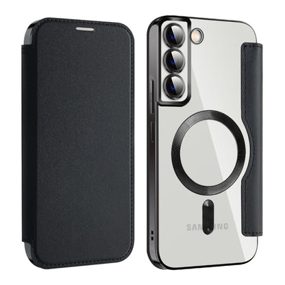 Etui MagSafe do Samsung Galaxy S22+ 5G S906, Techsuit, SmartMag Book, czarne