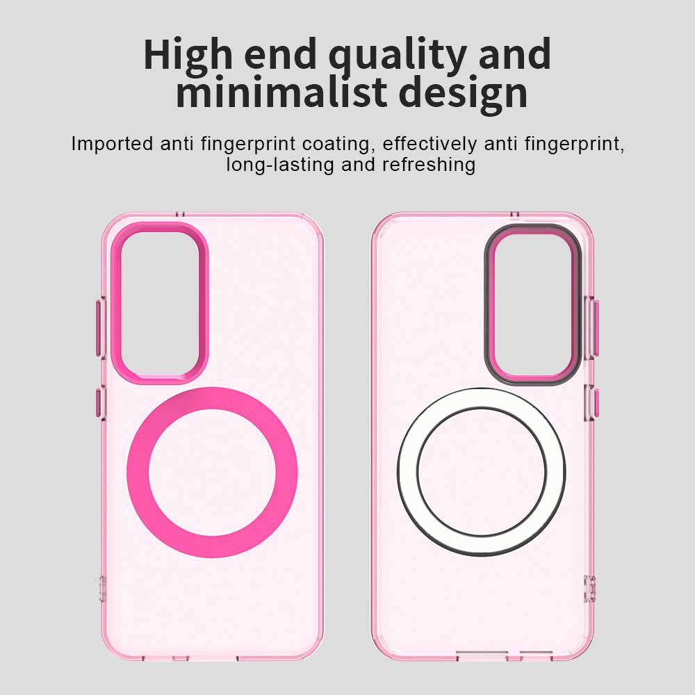 MagSafe Case for Samsung Galaxy S23+ S916, Techsuit, CandyCase, Pink