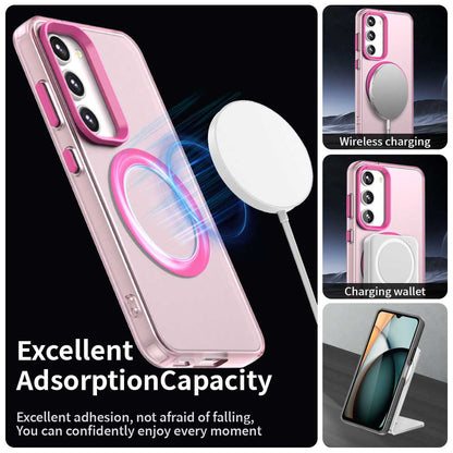 MagSafe Case for Samsung Galaxy S23 S911, Techsuit, CandyCase, Pink