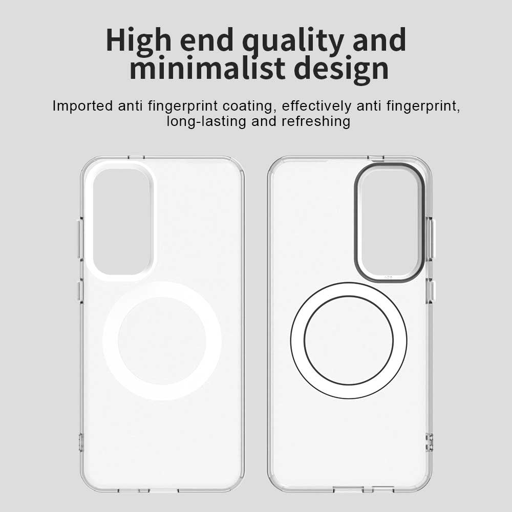 Etui MagSafe do Samsung Galaxy S24 FE S721, Techsuit, CandyCase, Białe