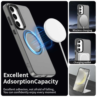 Etui MagSafe do Samsung Galaxy S24 FE S721, Techsuit, CandyCase, Czarny