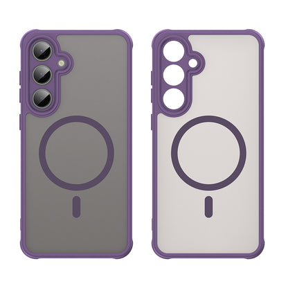 MagSafe Case for Samsung Galaxy S24 FE S721, Techsuit, HaloFrost II, Purple