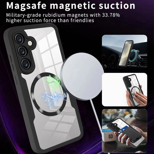 Etui MagSafe do Samsung Galaxy S24+ S926, Techsuit, ColorVerse 360, Niebieskie