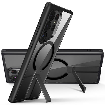 Etui MagSafe dla Samsung Galaxy S24 Ultra S928, ESR, Boost Flickstand, Czarne Przezroczyste